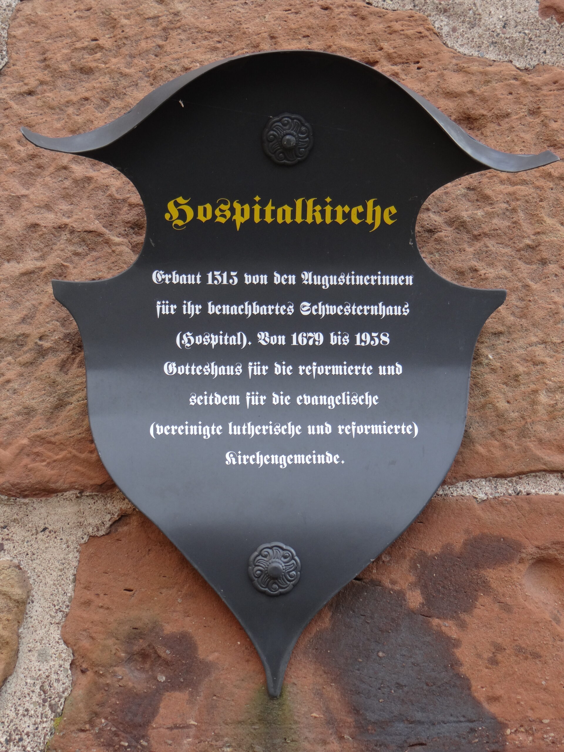 Information board Liebfrauenkirche