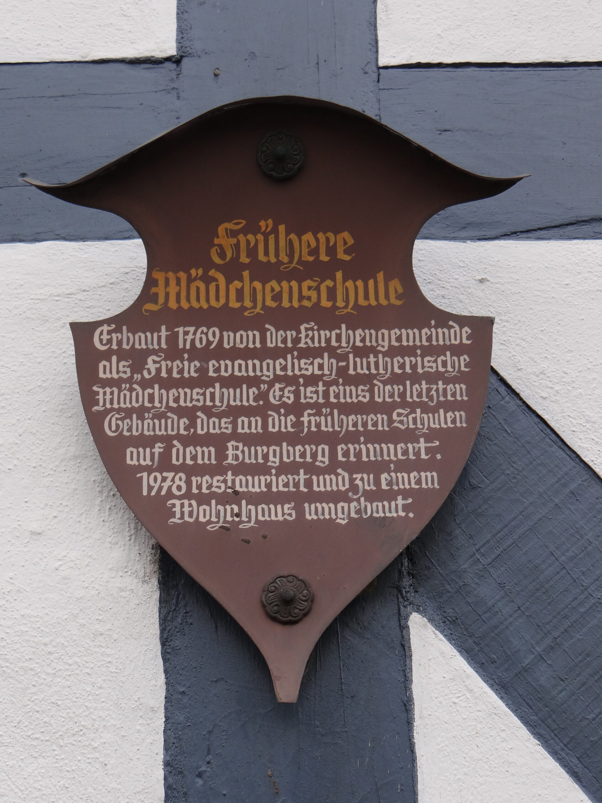Information board Liebfrauenkirche