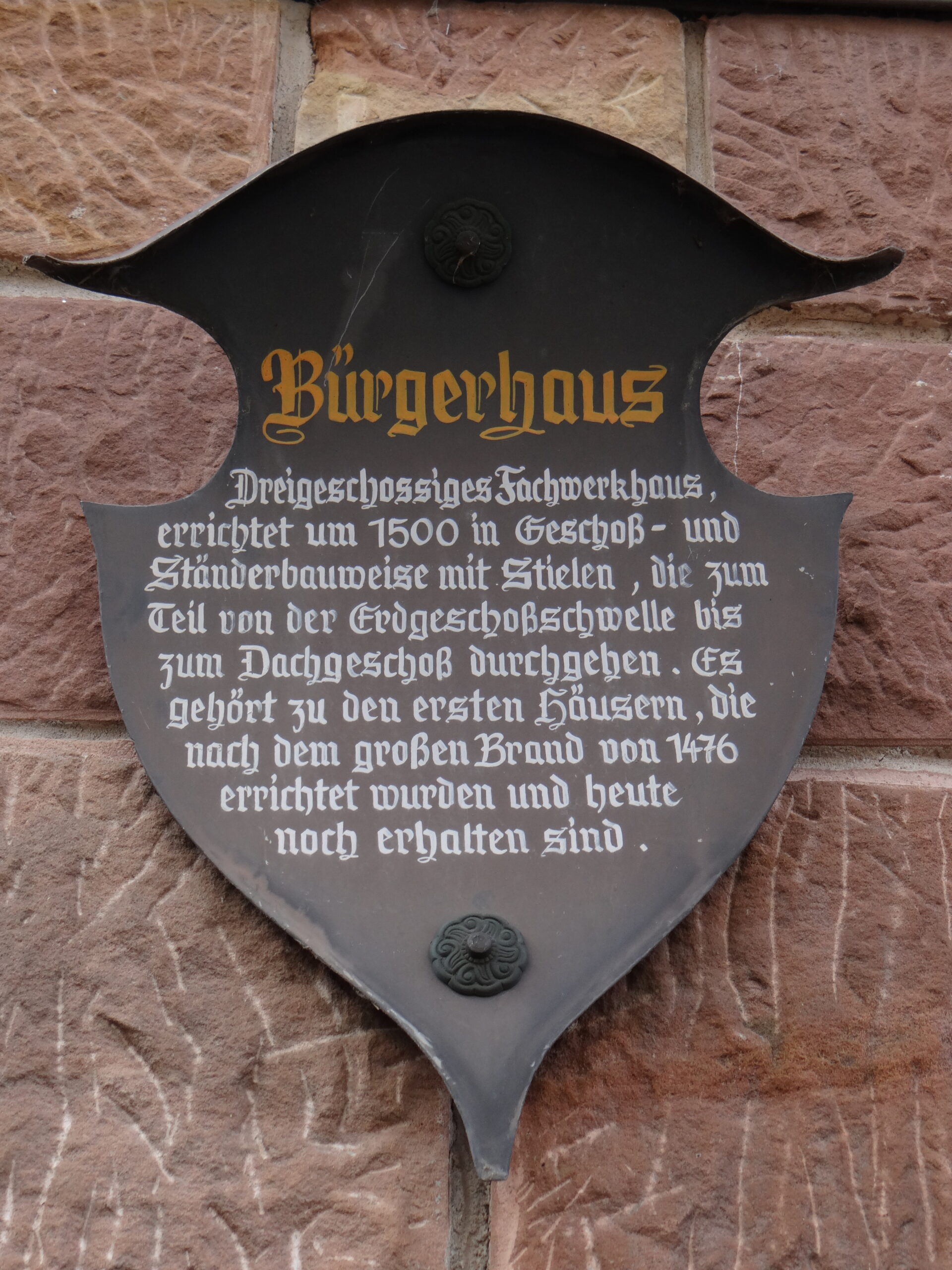 Information board Liebfrauenkirche