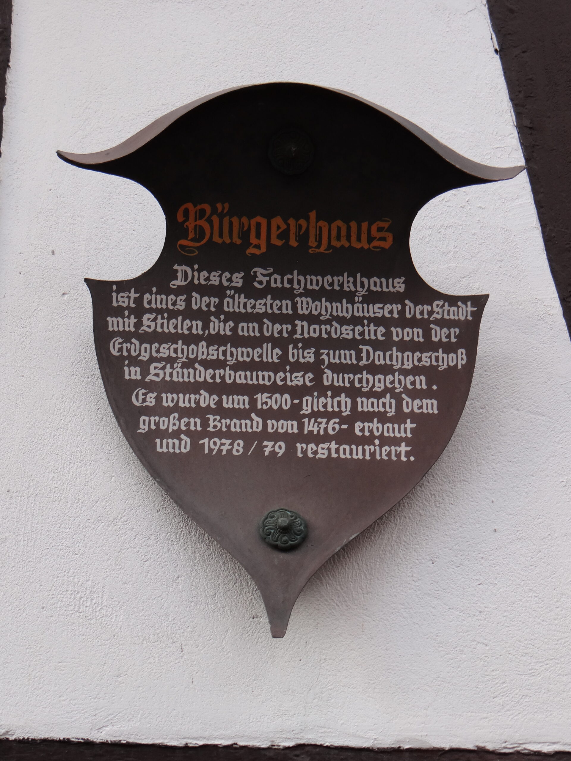 Information board Liebfrauenkirche