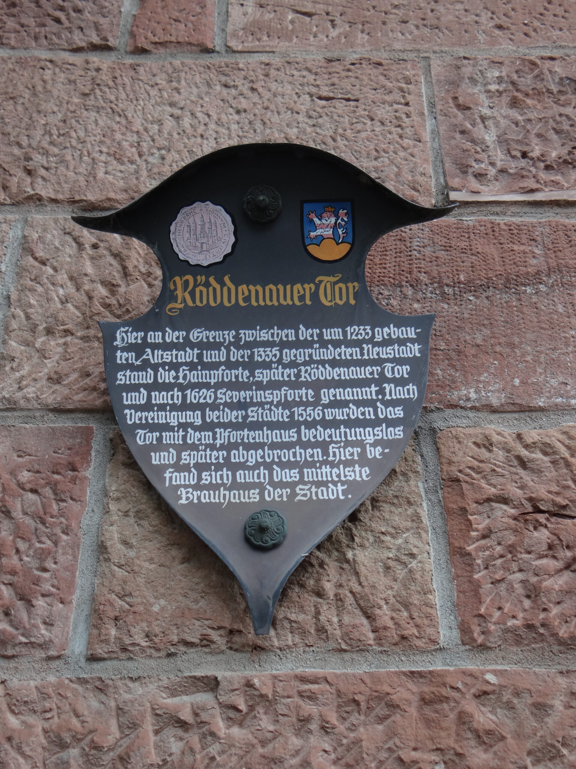 Information board Liebfrauenkirche