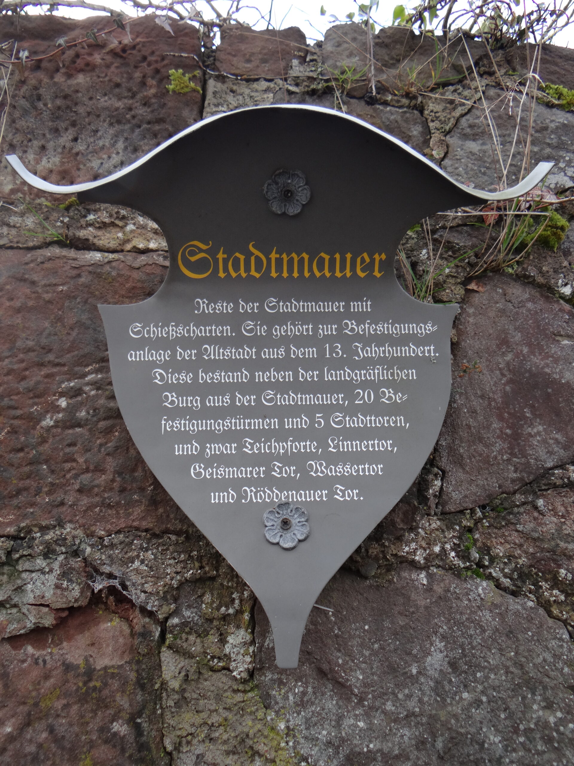 Information board Liebfrauenkirche